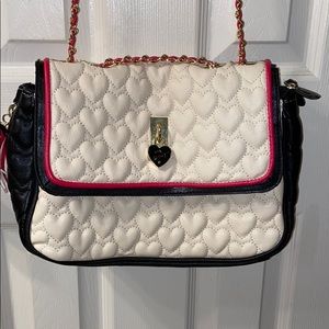 Betsy Johnson adjustable purse